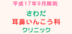 さわだ耳鼻いんこう科クリニック